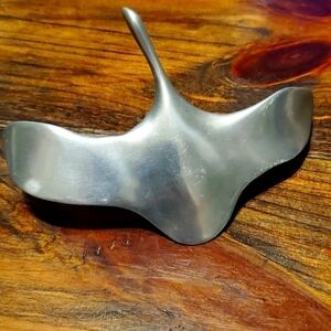 Vintage Hoselton Canada Aluminum Flying Goose Paperweight #270